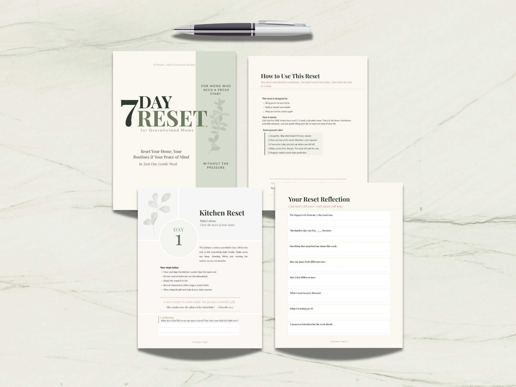 7 Day Reset — lifestyle mockup